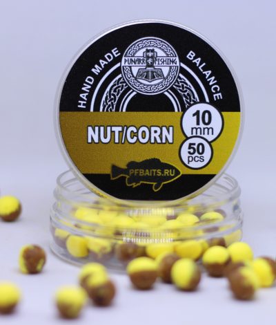 Nut / Corn ( орех/ кукуруза) 10 мм 50 шт