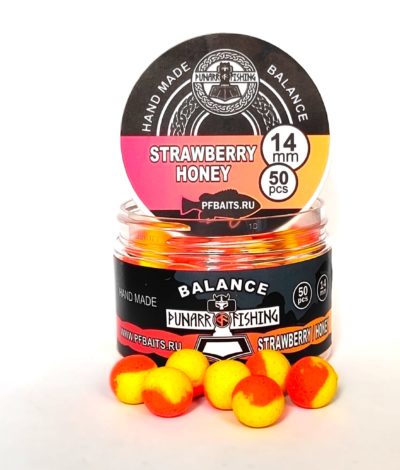 Balance Strawberry/ Honey 🍓🍯 (клубника/мёд) 14 мм