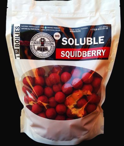 Soluble Squidberry ( Кальмар с ягодой) 23 мм 1 кг WB
